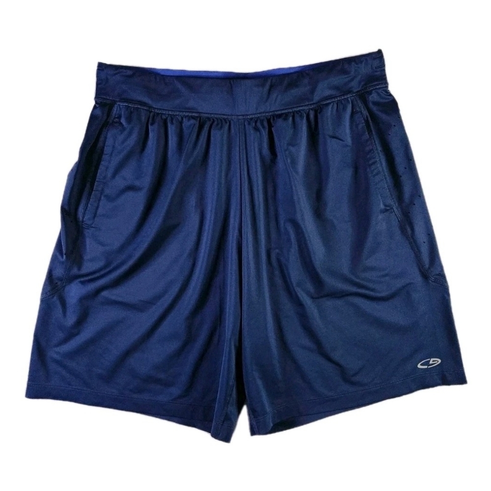 Champion C9 DUODRY Retro Athletic Shorts Mens XL Blue Basketball Running Soccer